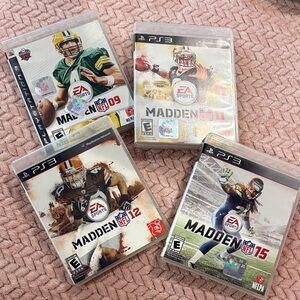 Madden NFL PS3 Game Collection